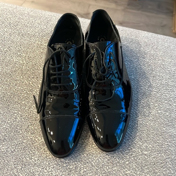 Chanel unisex oxford lace up shoes - Picture 1 of 6